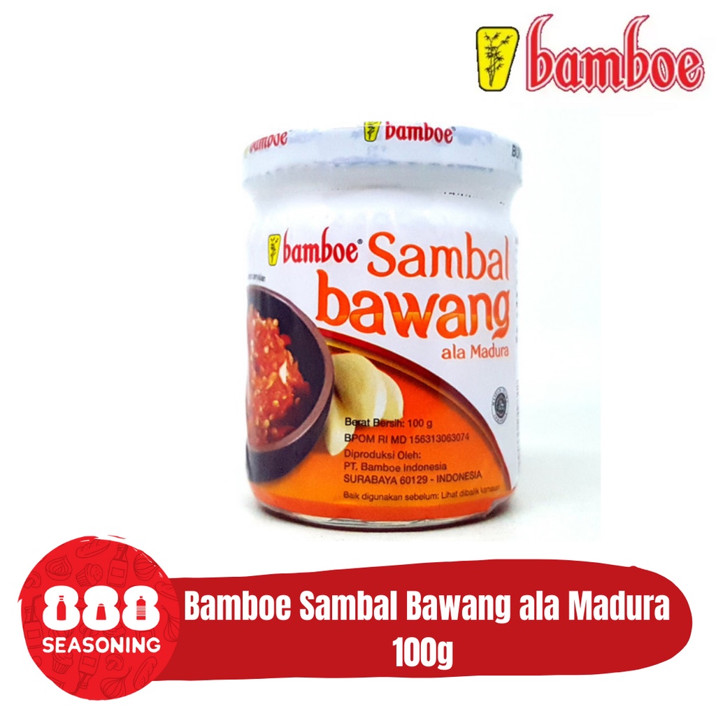 BAMBOE SAMBAL BAWANG ALA MADURA BOTOL 100g