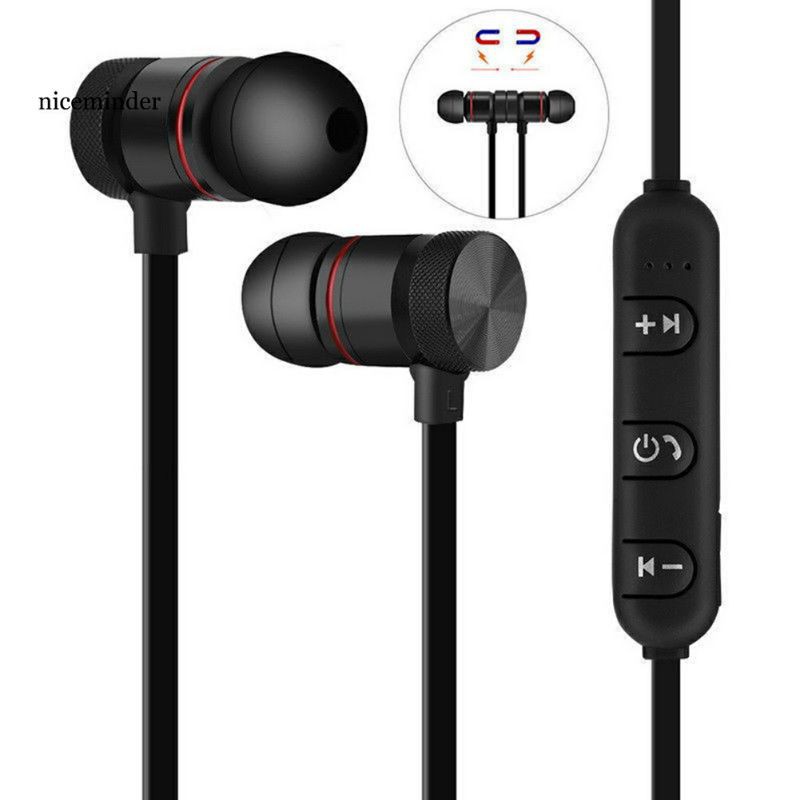 headset HANDSFREE bluetooth  sports magnet headset bass GOOD QUALITY magnet