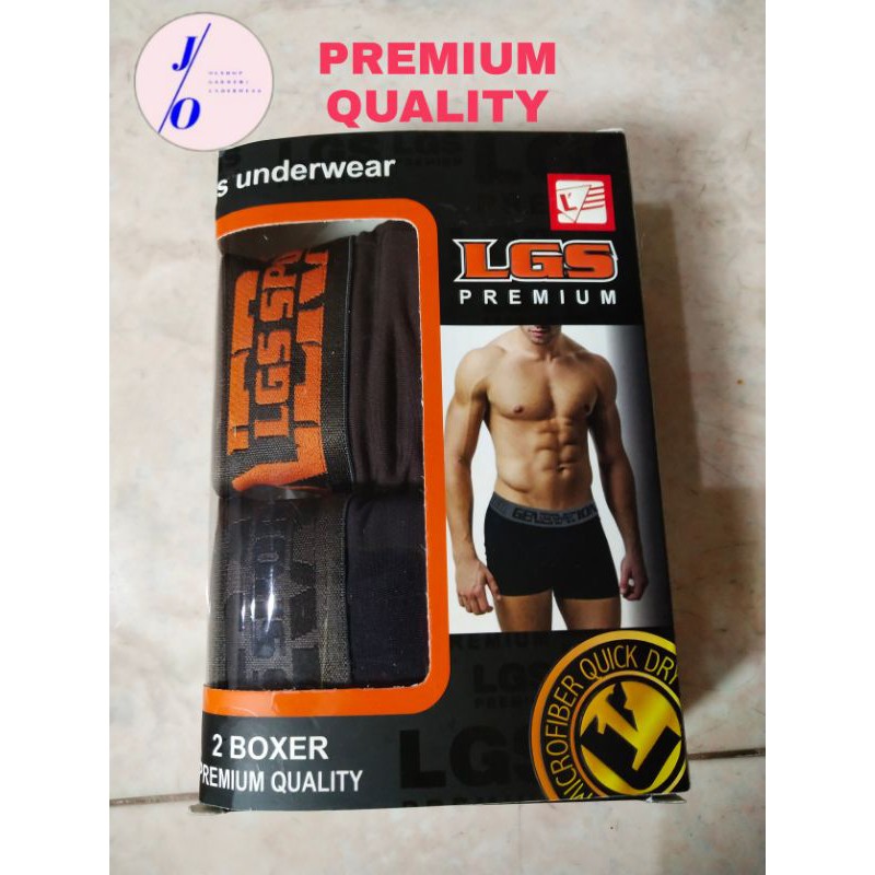 Celana dalam pria LGS PREMIUM BOXER BIG SIZE LGS ORIGINAL UNDERWEAR LGS LEBX 680 grosir