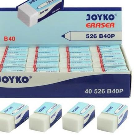

Oke Price ™ Penghapus Eraser Joyko B40P / B40BL - Putih Hitam***