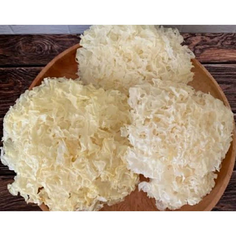 ✔MURAH Jamur Es Super 50gr / Jamur Salju / Jamur Putih Es / Snow White Fungus