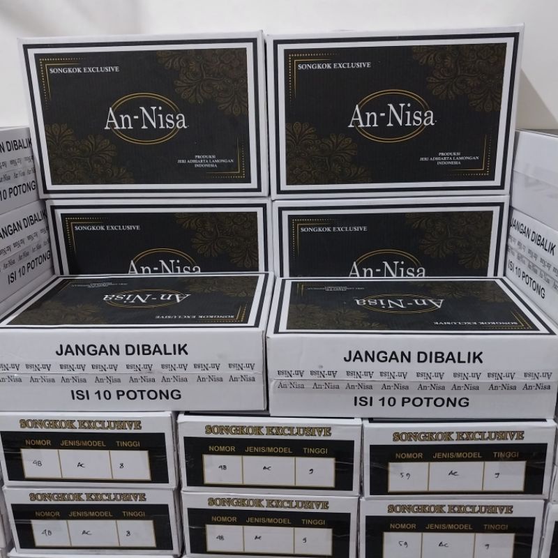 Grosir Peci Songkok Kopiah Full ac An-Nisa 10 pcs Tinggi 7cm 8cm 9cm 10cm Bludru Hitam Halus Premium