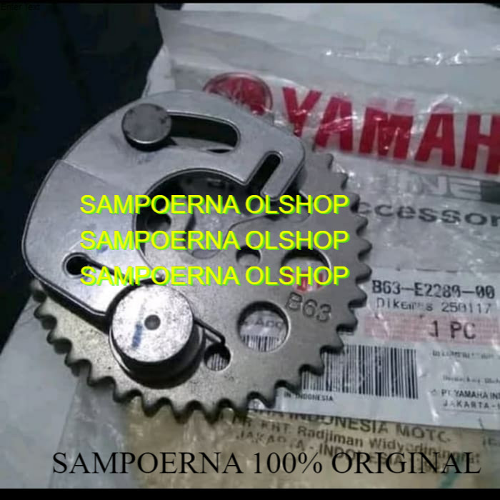 Decompresi assy Geri sentrik Aerox 155 ORI yamaha part B63-E2280-00