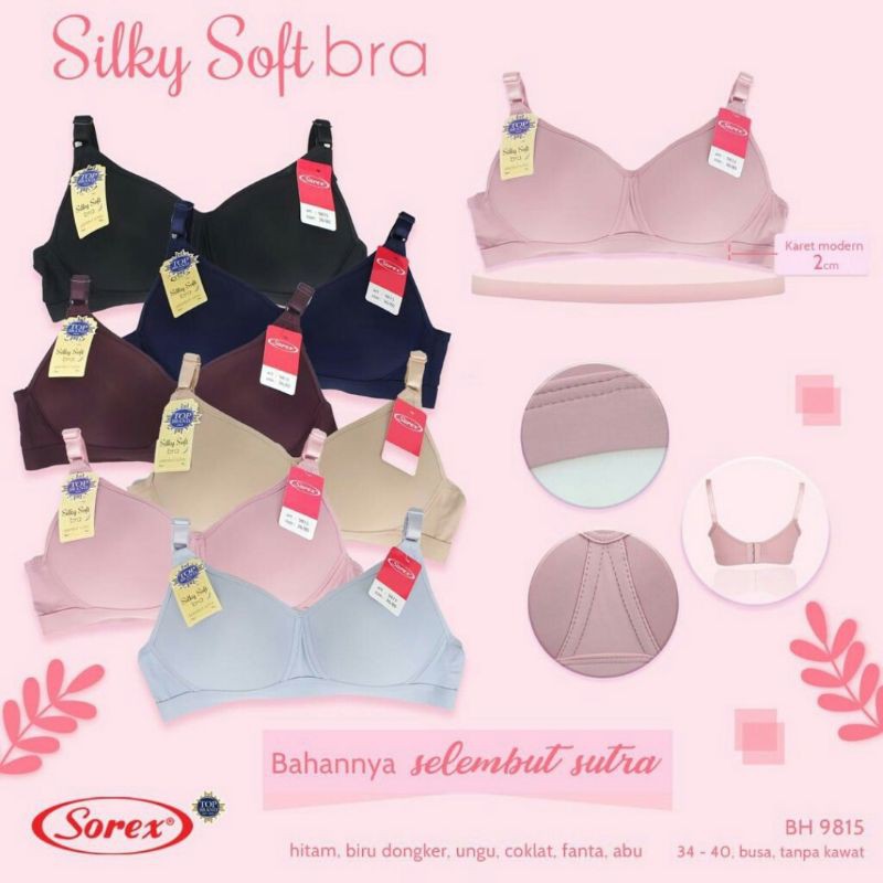 Sorex Bra Silky Soft Art 9815