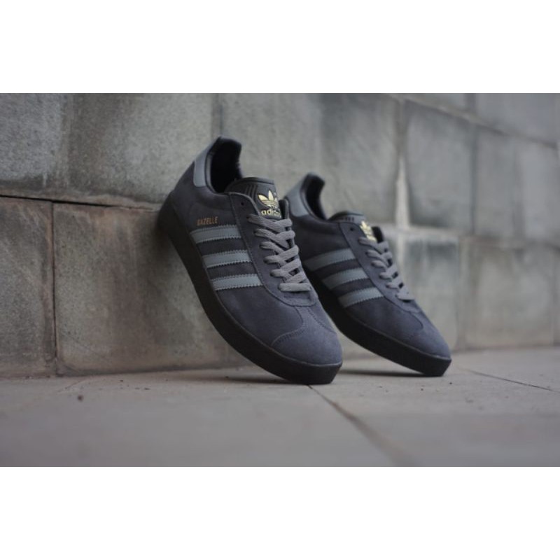 Adidas Gazelle Grey Sol Black