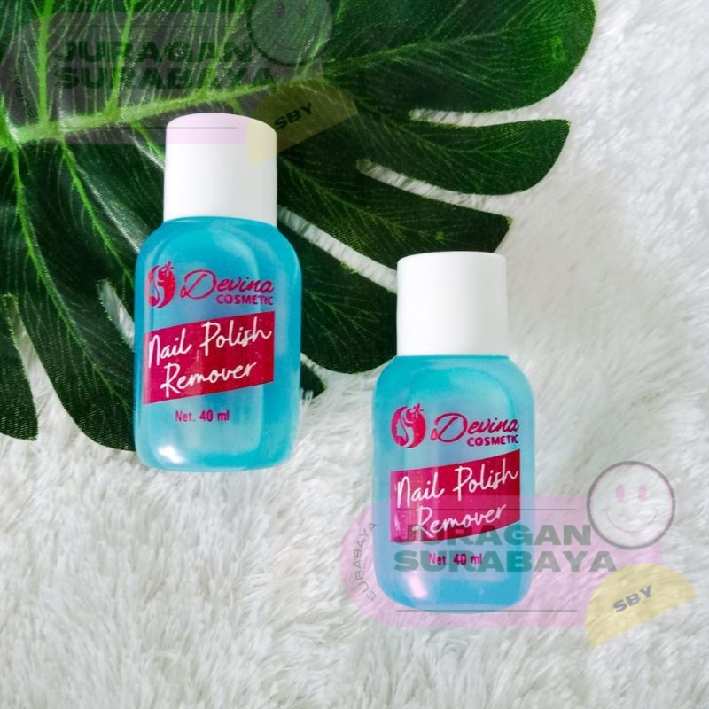 Devina Aseton 40ml Nail Polish Remover | Pembersih Cat Kuku BPOM