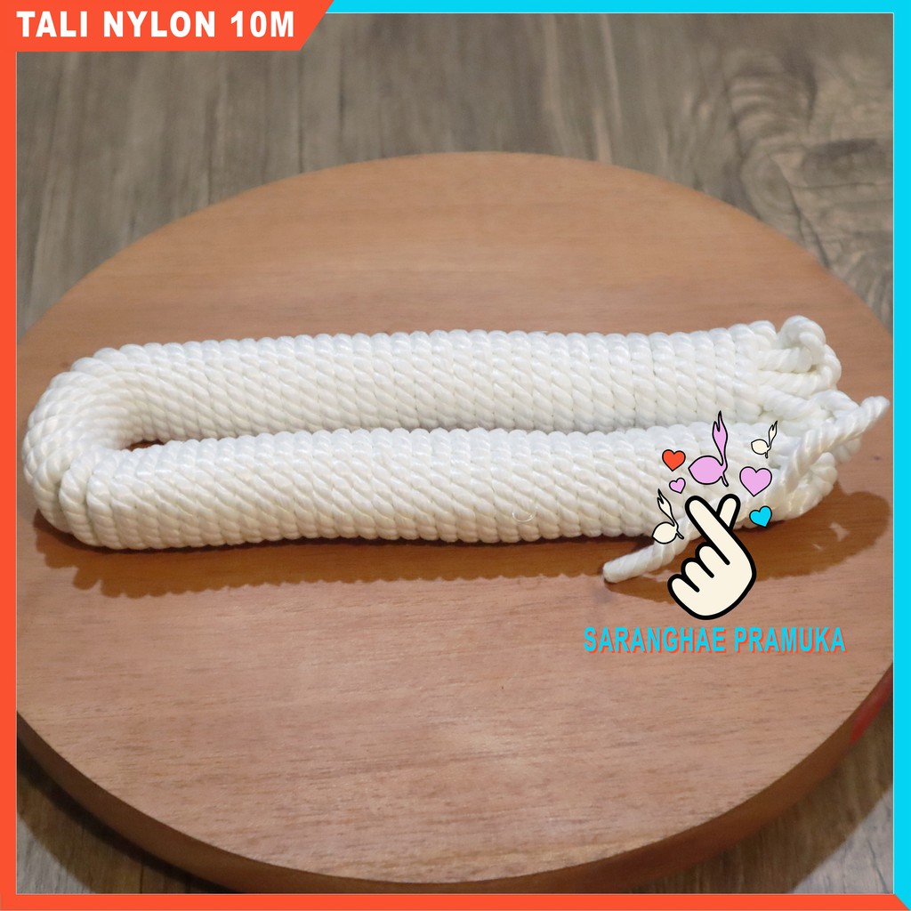 Tali Pramuka Marlon 10 meter - Cap 22 Bahan Nylon Pionering Macrame