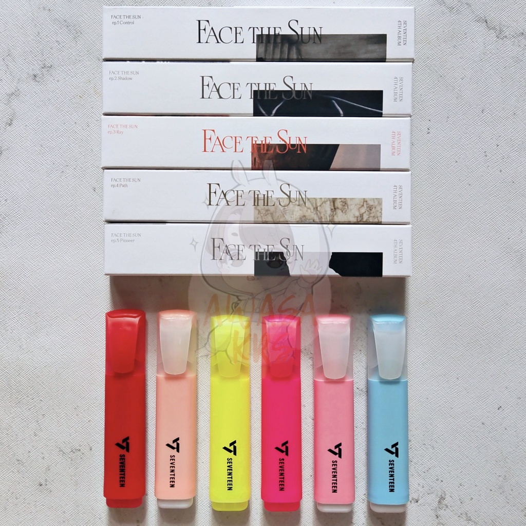 (READY) SEVENTEEN - FACE THE SUN HIGHLIGHTER PEN