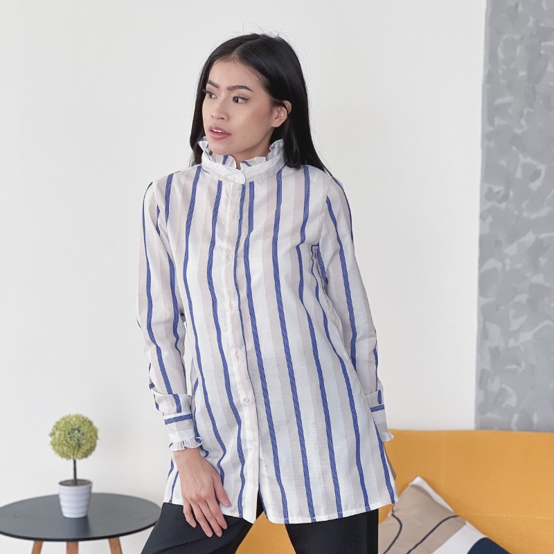 Cammomile Kemeja Wanita 1801017 kotak-4