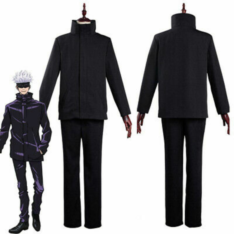 Jual Costume Jujutsu Kaisen Gojo Uniform Costume Cosplay Shopee