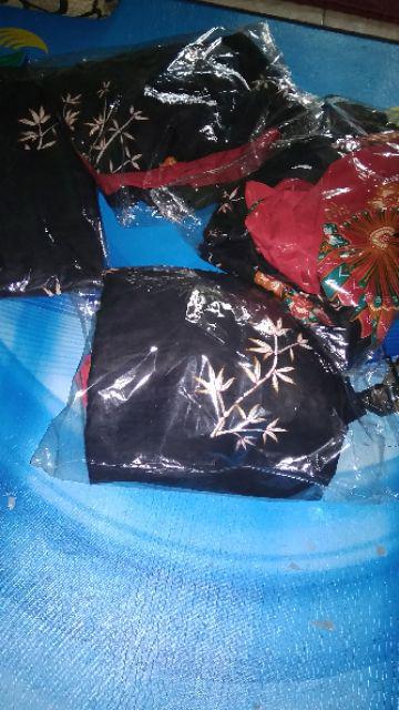 Batik Couple Keluarga Sania Ruffle Ori Ndoro Jowi Dnt Motif Kipas