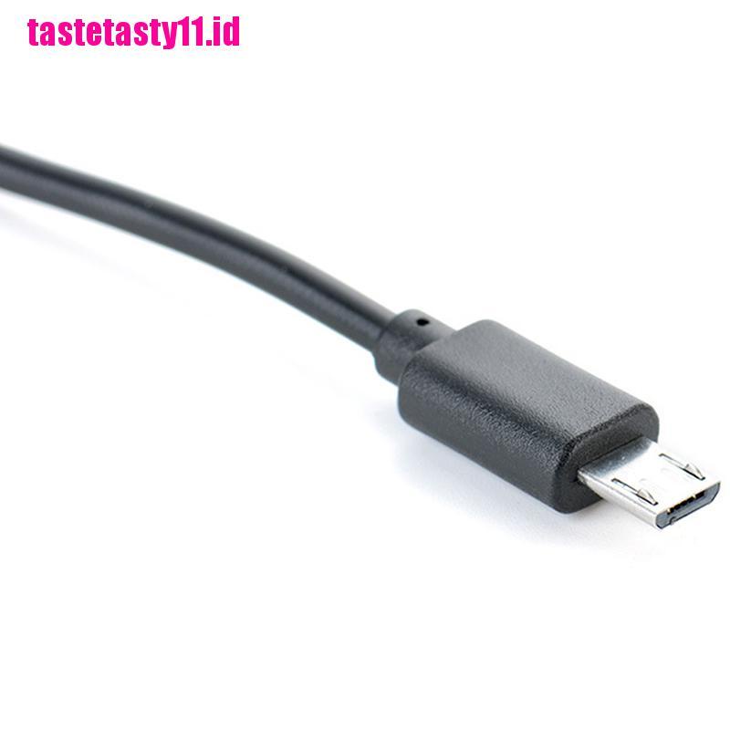 Kabel Charger OTG Tipe C Male Ke Micro USB Male