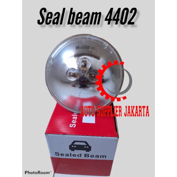 headlamp lampu depan ps 100 bulat 5 inch / seal beam 5 inch