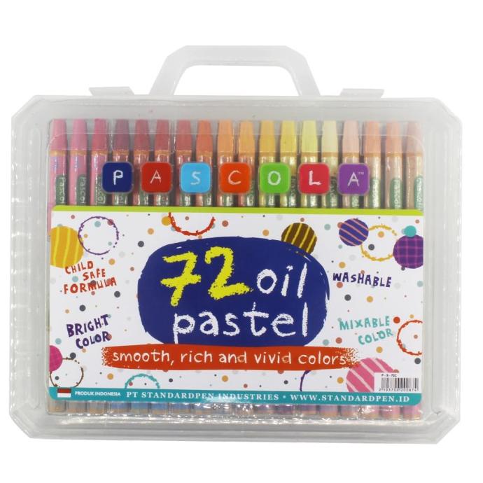 

(BISA COD) CRAYON / OIL PASTEL PASCOLA 72 (72 WARNA) LIMITED EDITION Kode 466