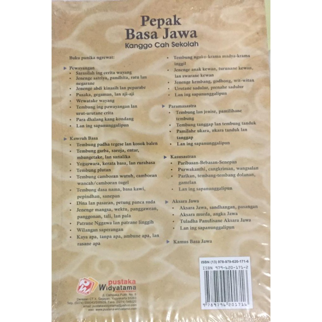 Buku Belajar Bahasa Jawa - malakuio