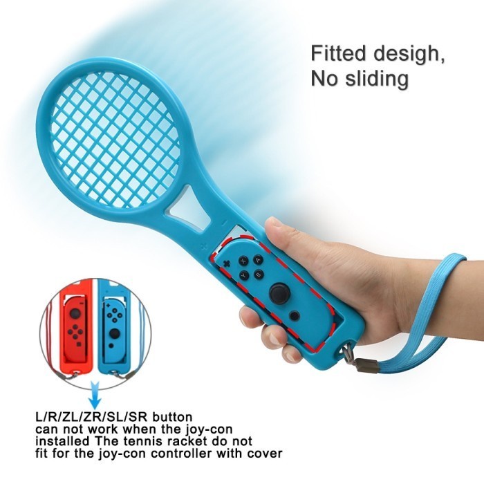 Nintendo Switch Dobe Tennis Racket Raket For Nintendo Switch Joy Con