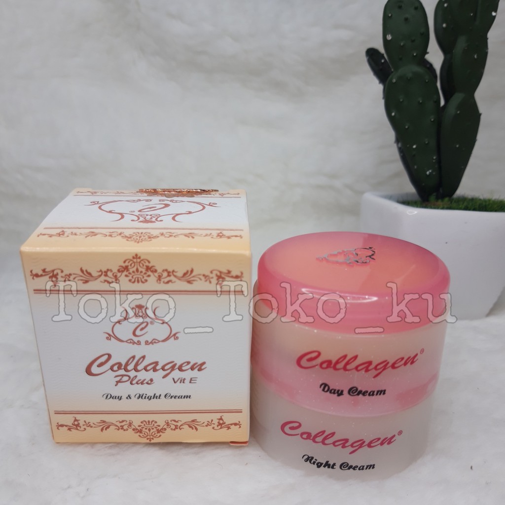 CREAM COLLAGEN SIANG+MALAM - KRIM COLLAGEN SIANG MALAM