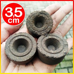Peat pellet mirip jiffy gambut diameter 3.5cm pengganti tanah