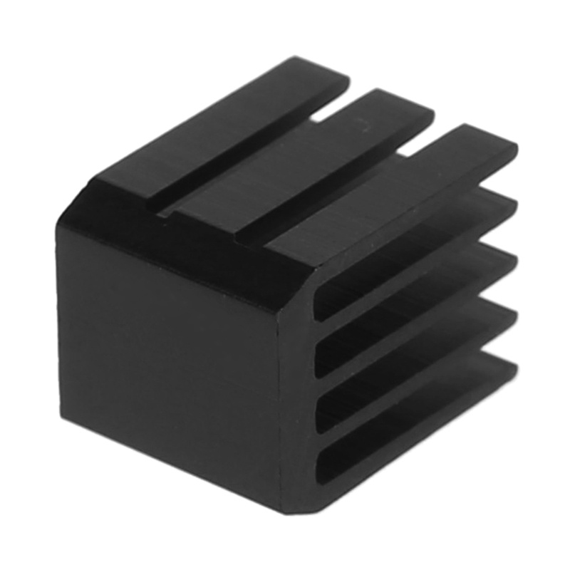 Cre HEATSINK Aluminium Radiator Anodize Heat Sink Chip Elektronik Pendingin Thermal Pads Hitam/Putih 5Pcs/Pack