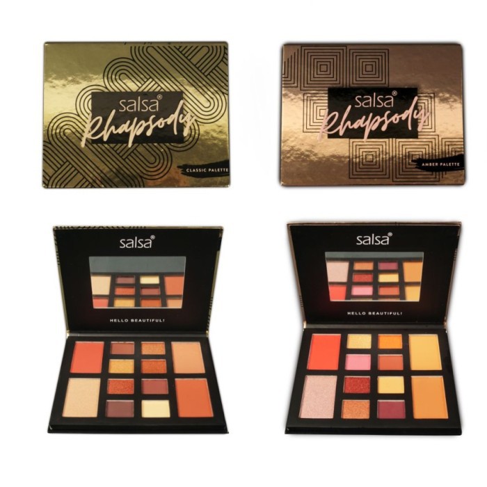 SALSA Rhapsody Face Palette Eyeshadow Contour Highlighter