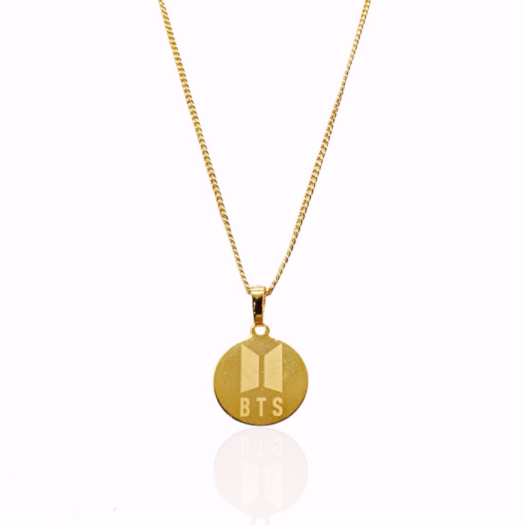 Kalung BTS Army Perhiasan Lapis Emas