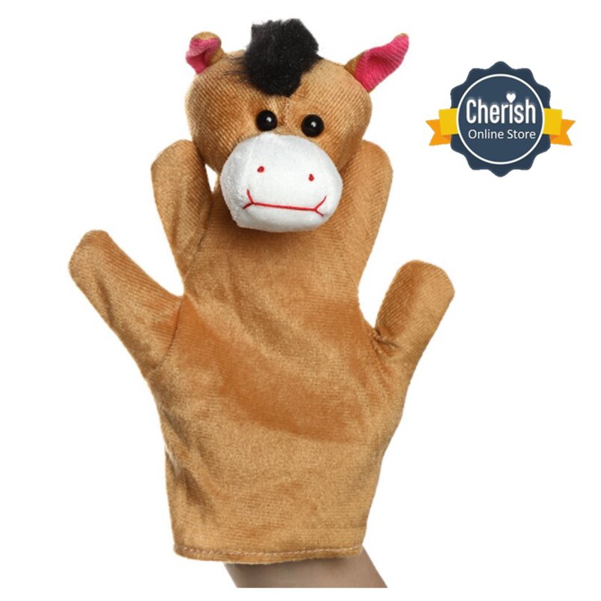 BONEKA DONGENG TANGAN EDUKASI - seri 12 Binatang - Hand Puppet - 12 Seri