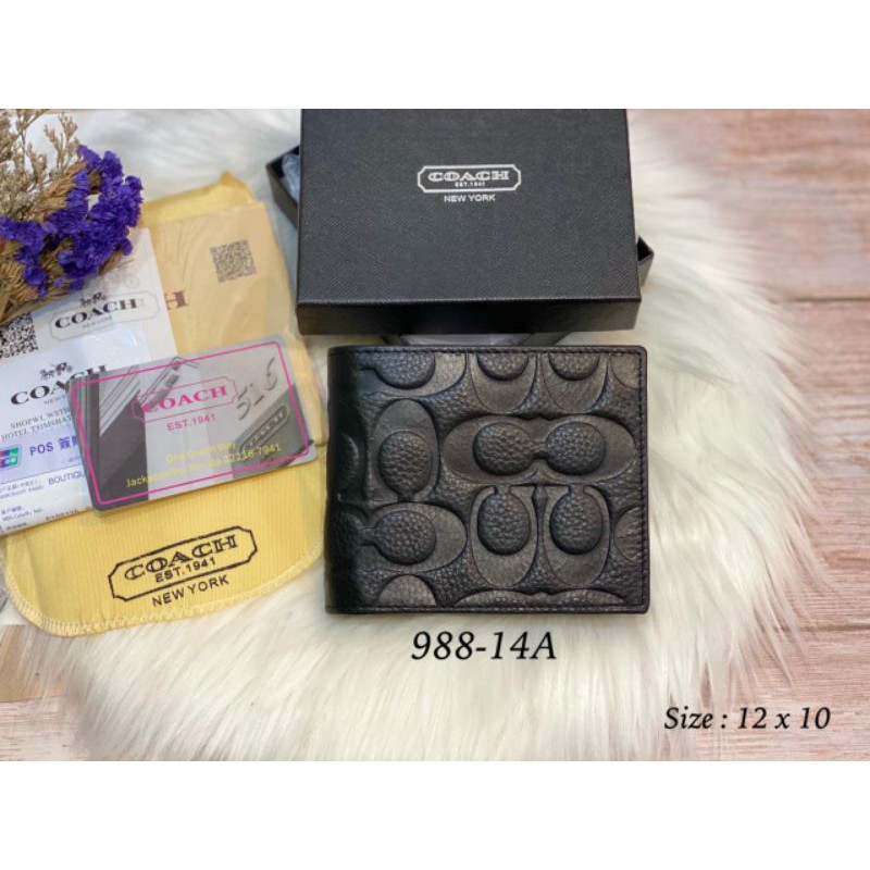 dompet pendek kulit pria super kode 988 panjang 298