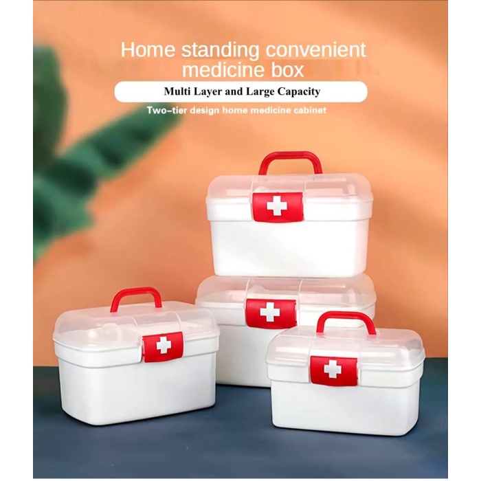 

MURAH Kotak Obat / Tempat Penyimpanan Obat Storage Box Medicine Box - 100459S