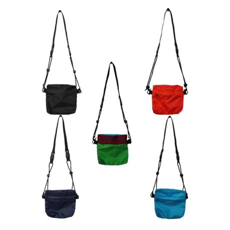 [GRATIS ONGKIR] Sling Bag  Parasut mirip uniqlo tas utk pria dan wanita