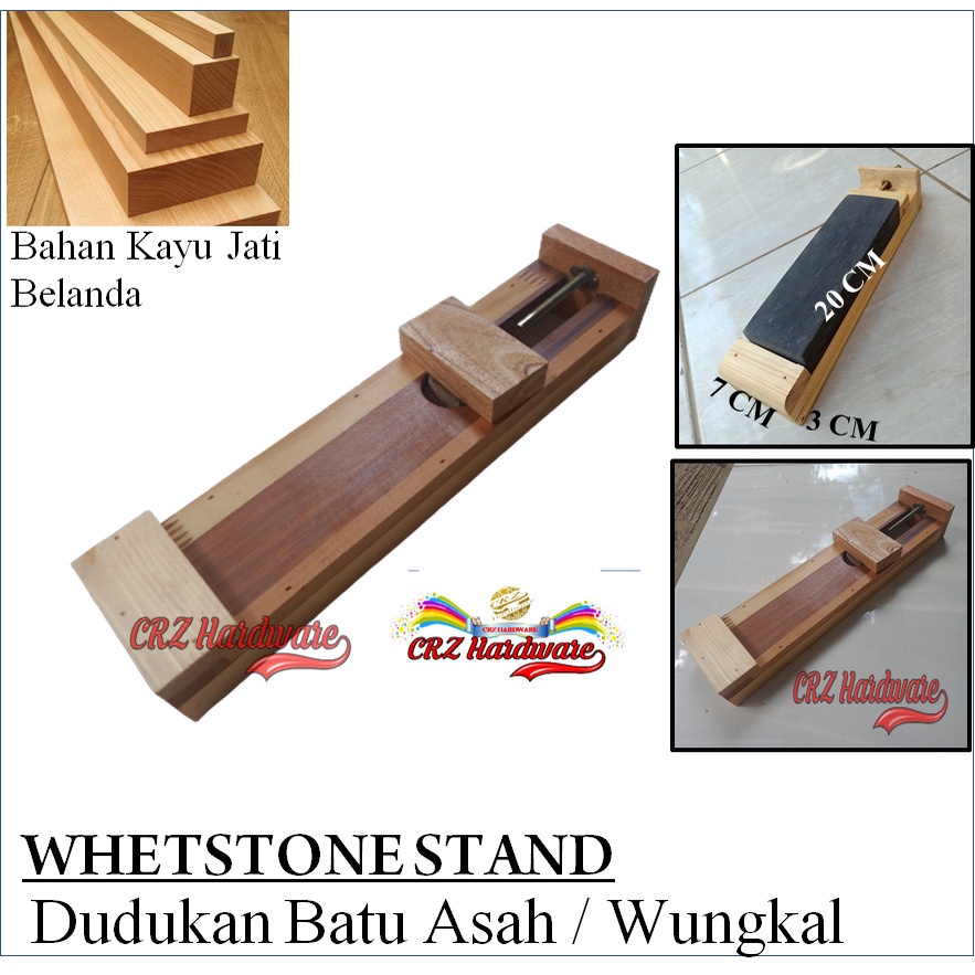 Dudukan Batu Asah Tatakan Batu Asahan Wungkal Bantalan Alas Pengasah