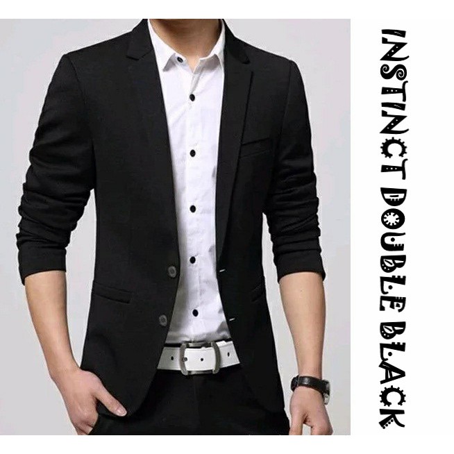 BLAZER PRIA INSTINCT DOUBLE BLACK