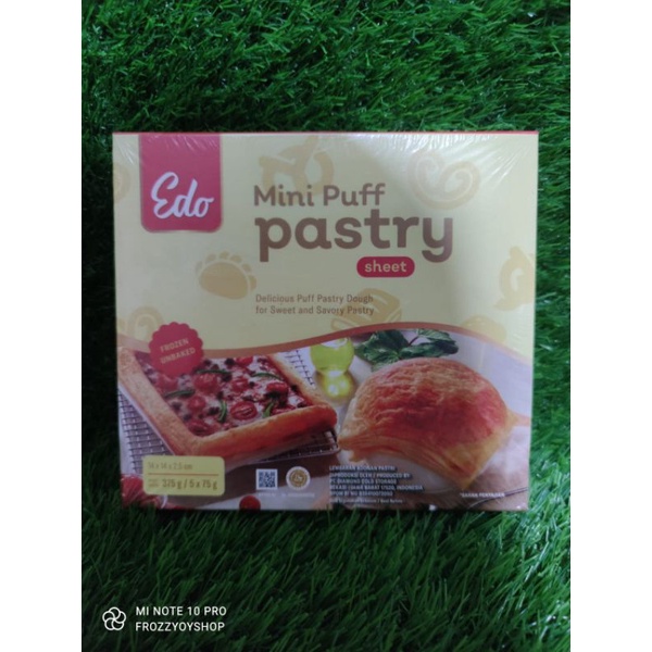 

Edo puff pastry sheet mini Kulit pastry mini 375 gram