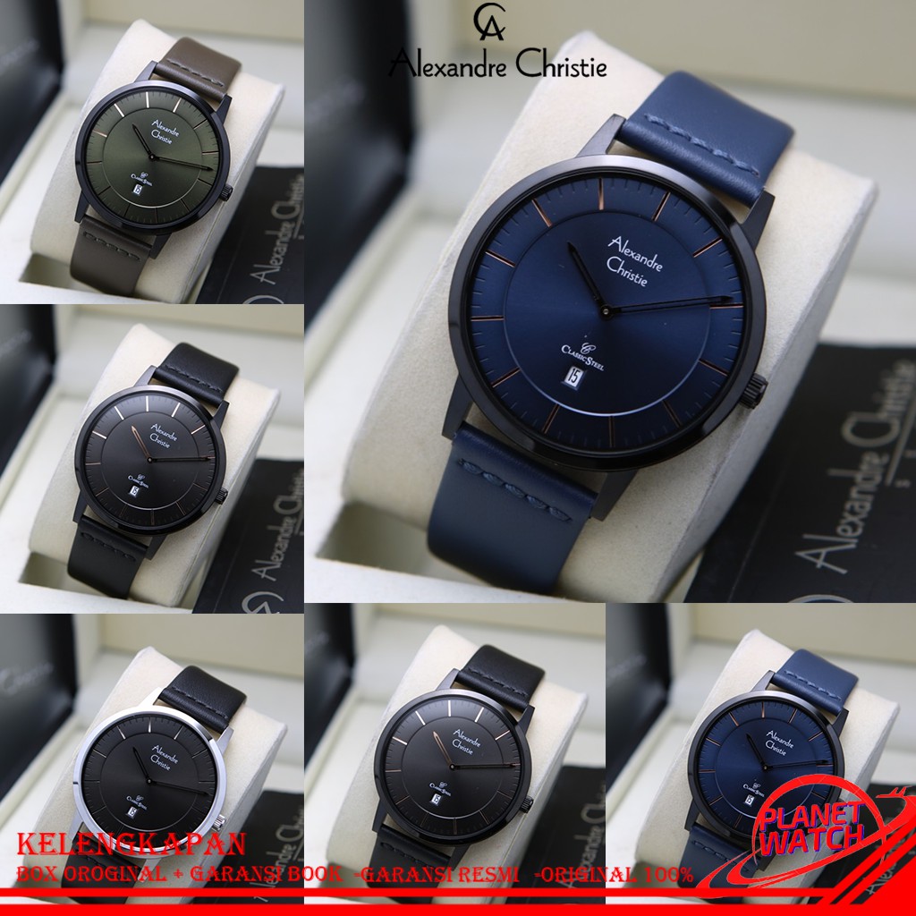 ALEXANDER CHRISTIE PRIA ORIGINAL JAM TANGAN ALEXANDRE CHRISTIE PRIA JAM ALEXANDER CRISTIE AC 8639