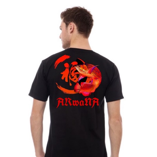 Baju Predator Arwana || Kaos Distro Ikan Hias Arwana