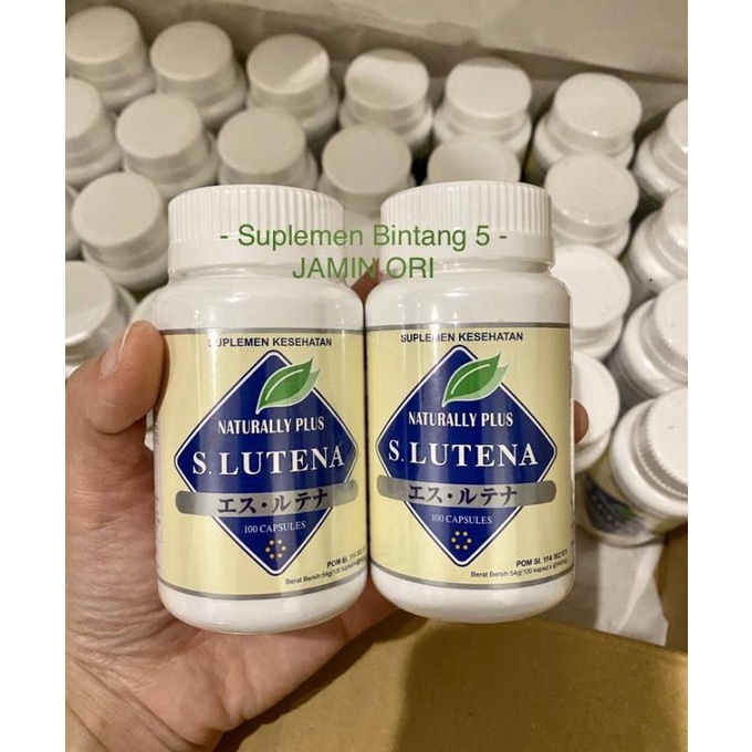 ASLI S Lutena | Super Lutena 100% JAMIN ORI Obat Suplemen Mata Murah
