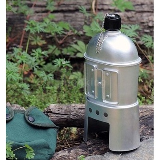 Gourde Militaire Britannique Pattern 58 Avec Tasse - Neuf - Pour Camping, Bushcraft, Randonnée