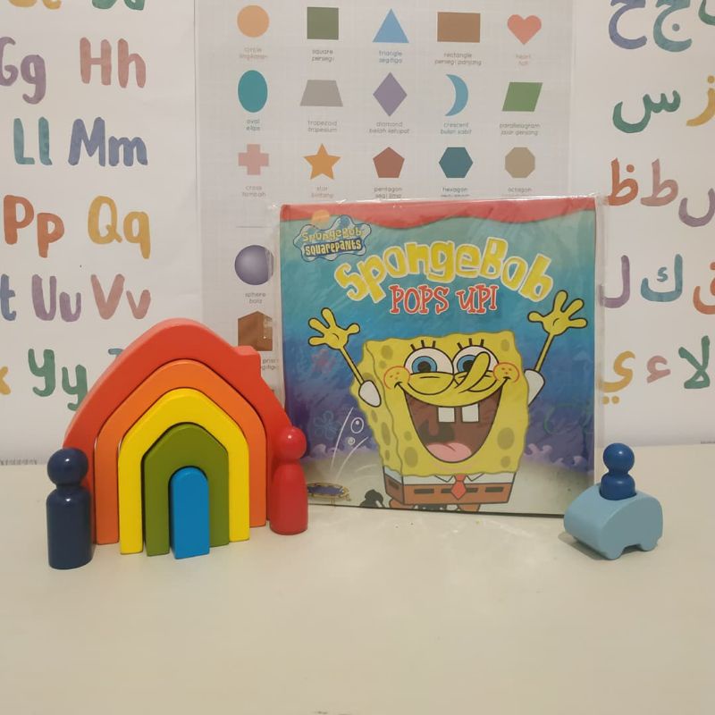 SpongeBob Pops Up book - Spongebob Squarepants
