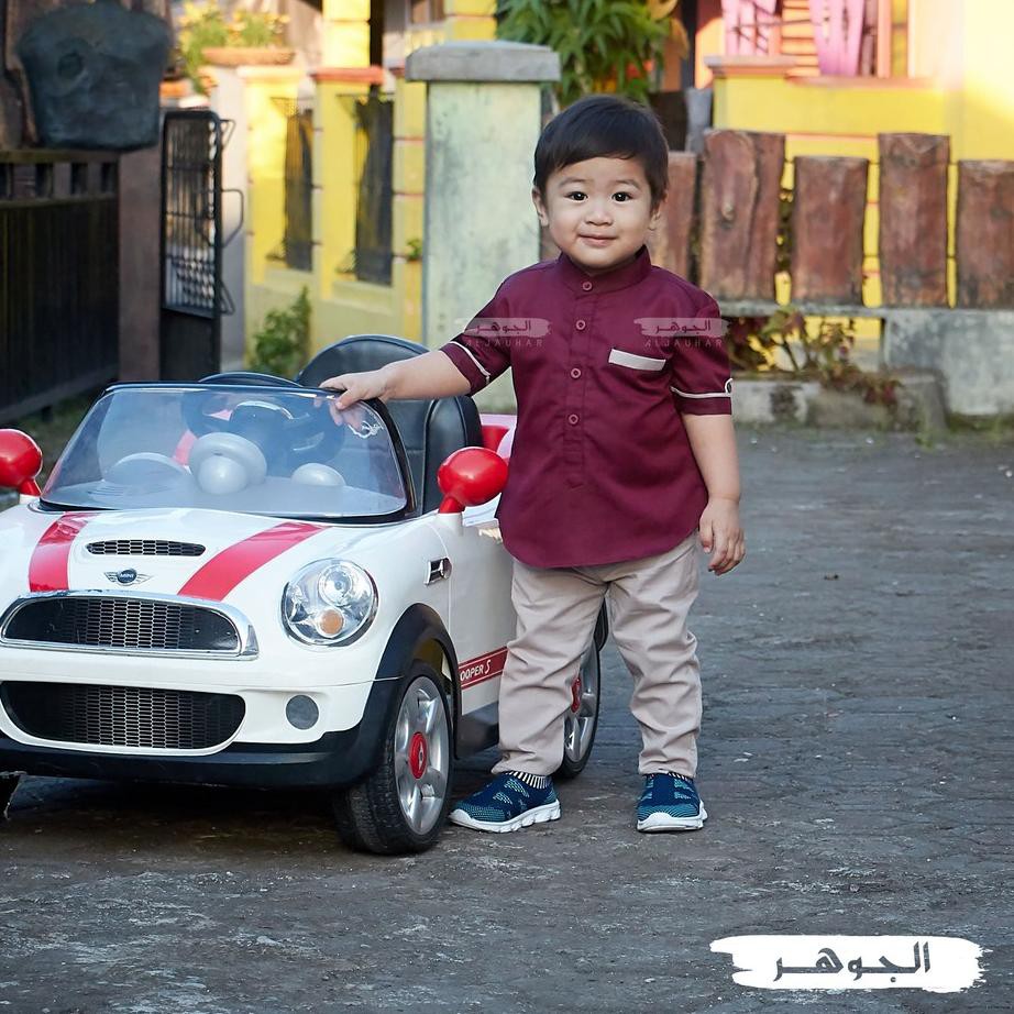 Keluaran Terbaru.. ORIGINAL Setelan Kemeja Koko Pakistan Qurta Anak Bayi Aljauhar