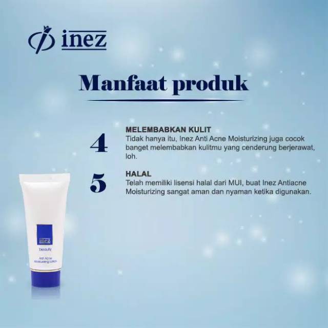 ❤️GROSIR❤️ INEZ Anti Acne Moisturizing Lotion