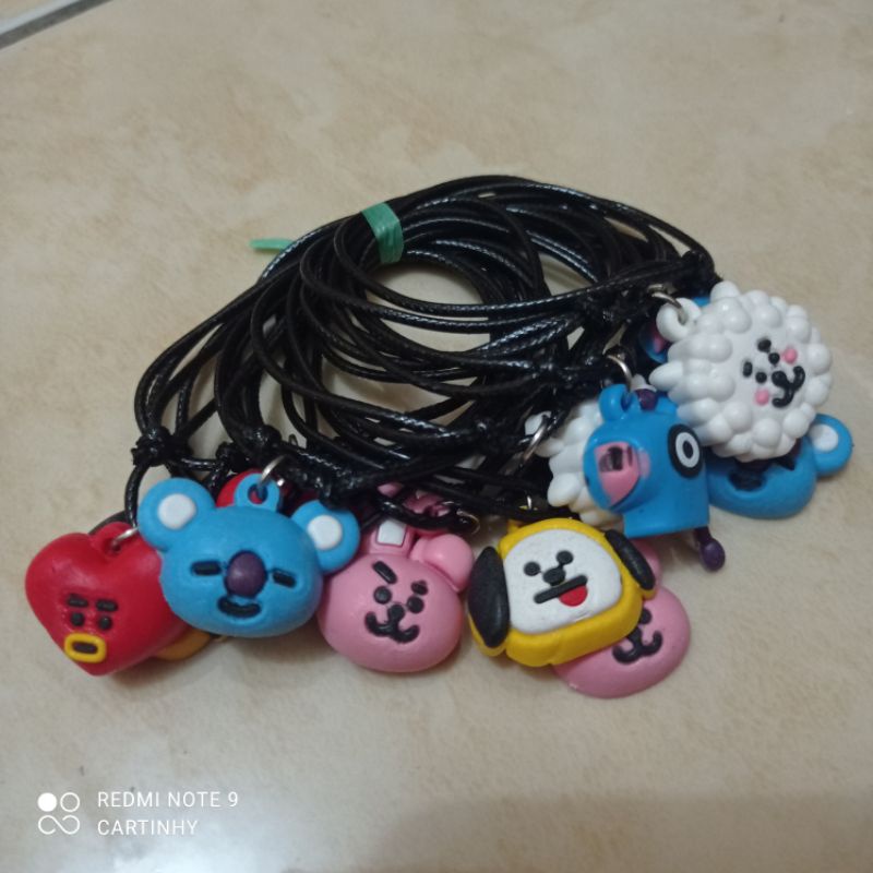 gelang tangan boba bts bt21#cartinhy