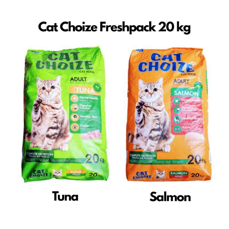 CAT CHOIZE KITTEN ADULT TUNA SALMON 20kg