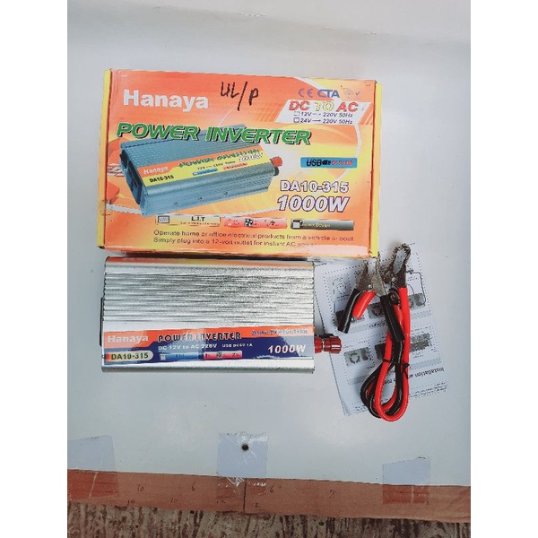 Power Inverter/power supply 12V 1000Watt HANAYA 100%Original