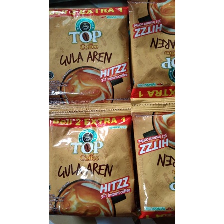 

jual kopi top gula aren 15 sachet x22 gram(1renteng)