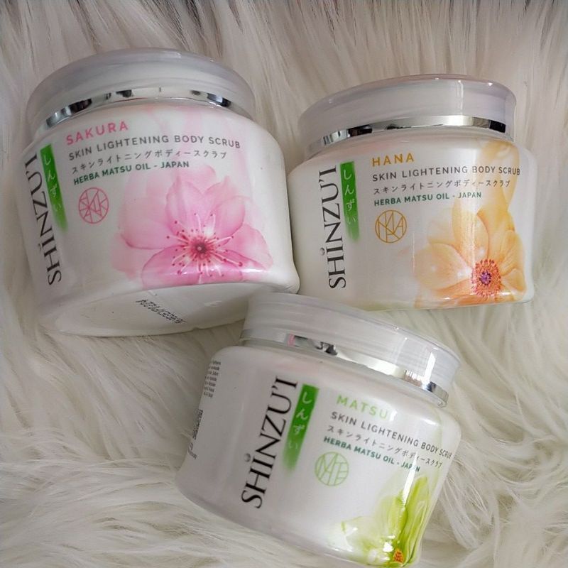 Medan Termurah Body scrub pemutih kulit Shinzui