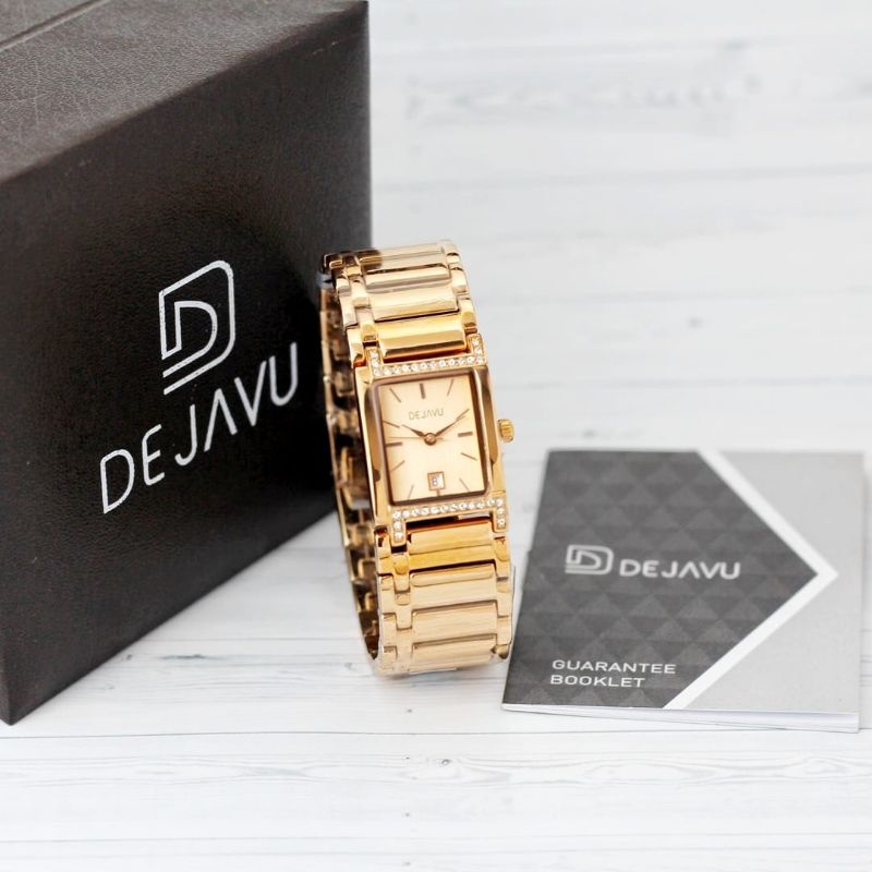 Jam tangan Dejavu 5010 Tali rantai original wanita