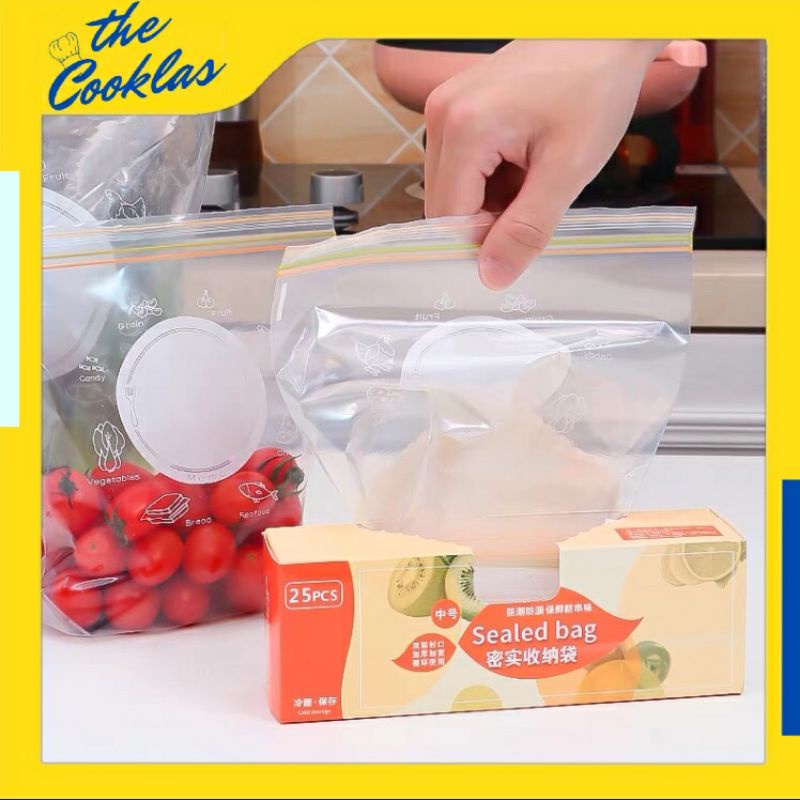 Zipper Bag DOUBLE LOCK | Kantong Plastik Zipper Makanan