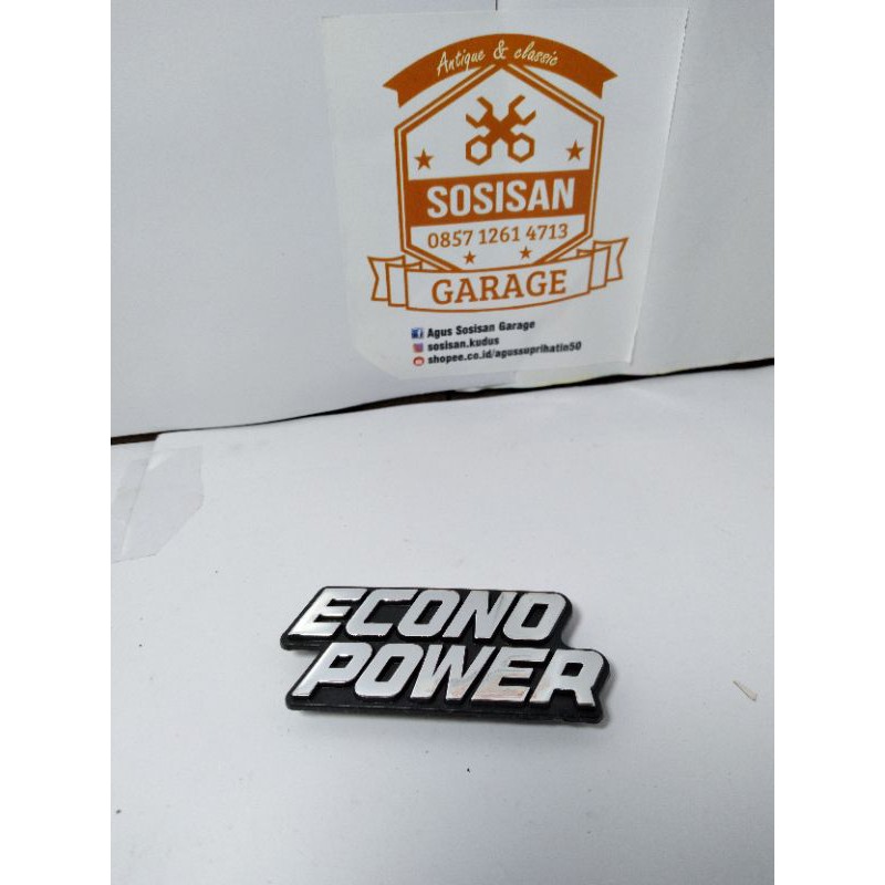 Emblem Sayap Prima Logo Econo Power EX5 Dream