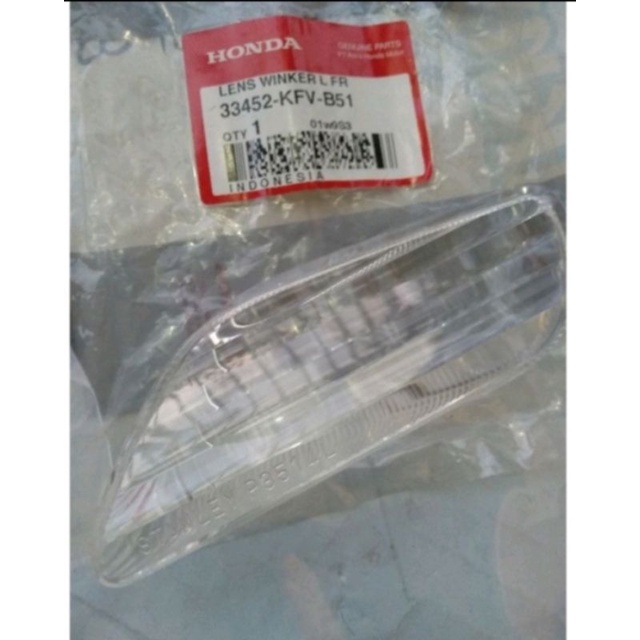 mika kaca lampu sen sein depan kiri L Honda legenda 2 Original ori 33452 KFV B51
