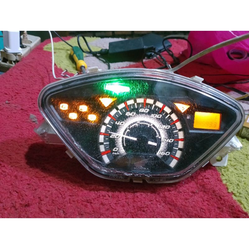 speedometer supra x 125 batman/old