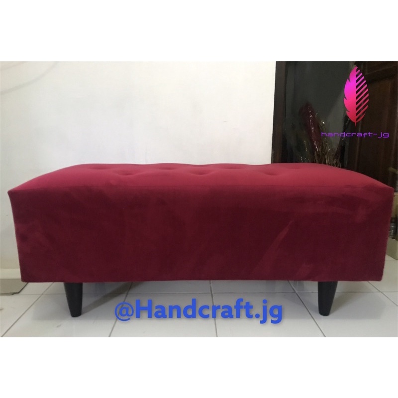 STOOL KAKI PENDEK / SOFA BENCH / STOOL SOFA